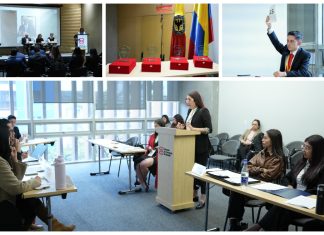 V Edición del Concurso Estudiantil de Juicios Simulados Empresariales de la Cámara de Comercio de Bogotá