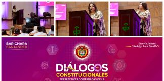 La Corte Constitucional realizó en Barichara una nueva jornada de los Diálogos Constitucionales sobre el derecho al agua